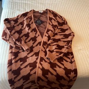 Long/oversized  AVA&VIV Cardigan. NWT
